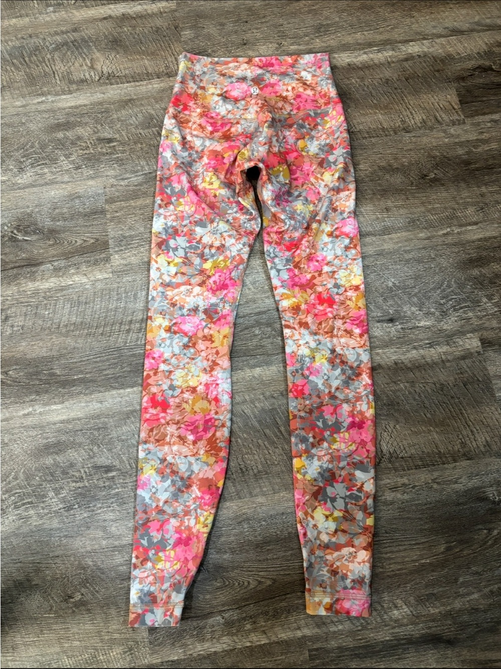 Lululemon Align Floral Print Leggings - Pink Multi Size 4